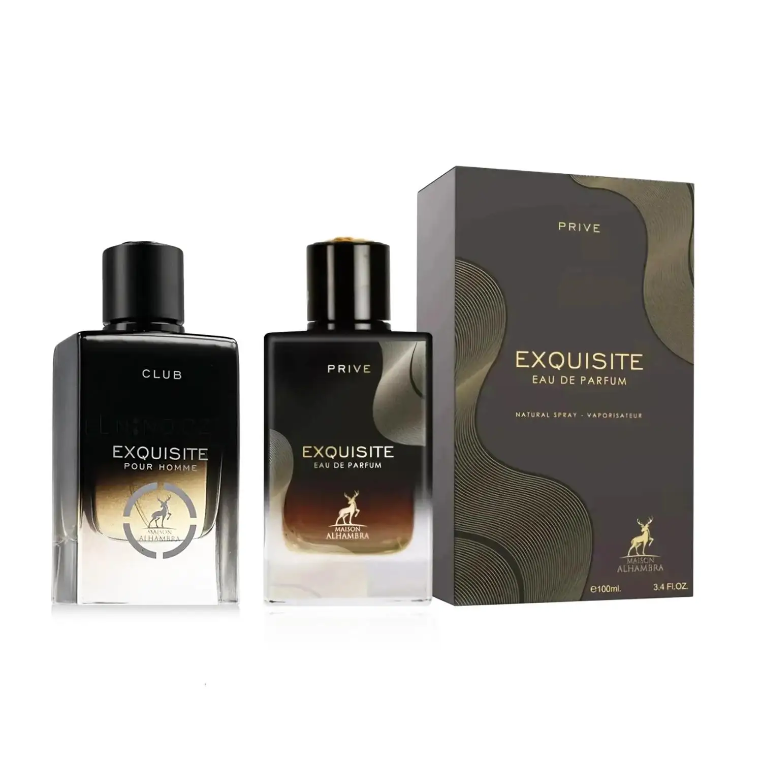Perfume Maison Alhambra Exquisite Prive | Exquisite Club Eau de Parfum 100ml Hombre y Mujer