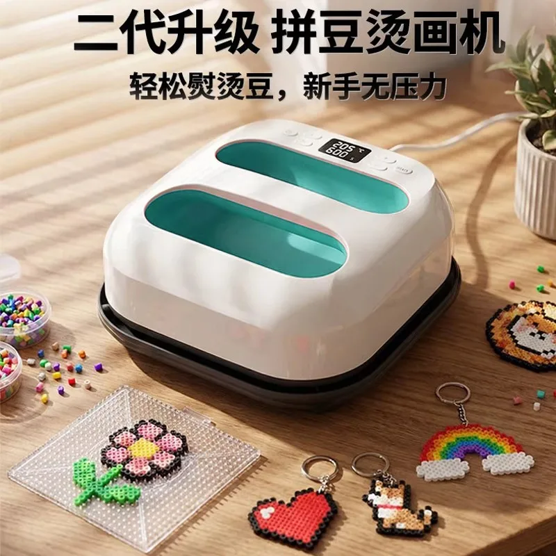 Portable Heat Transfer Press Machine Iron On Beads T Shirt Printing Sublimation Transfer Tool For DIY Fabric Craft And Custom