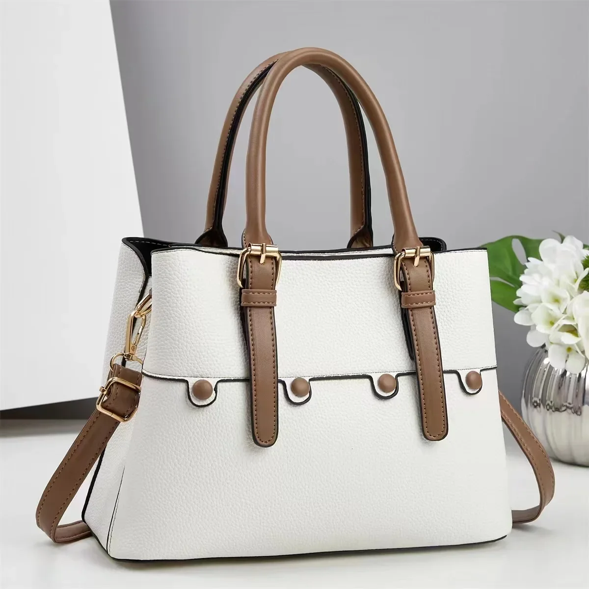 

Women bag shoulder Bag for 2025 luxury designer handbag women Handbags leather Printed monogram single shoulder straddle bag