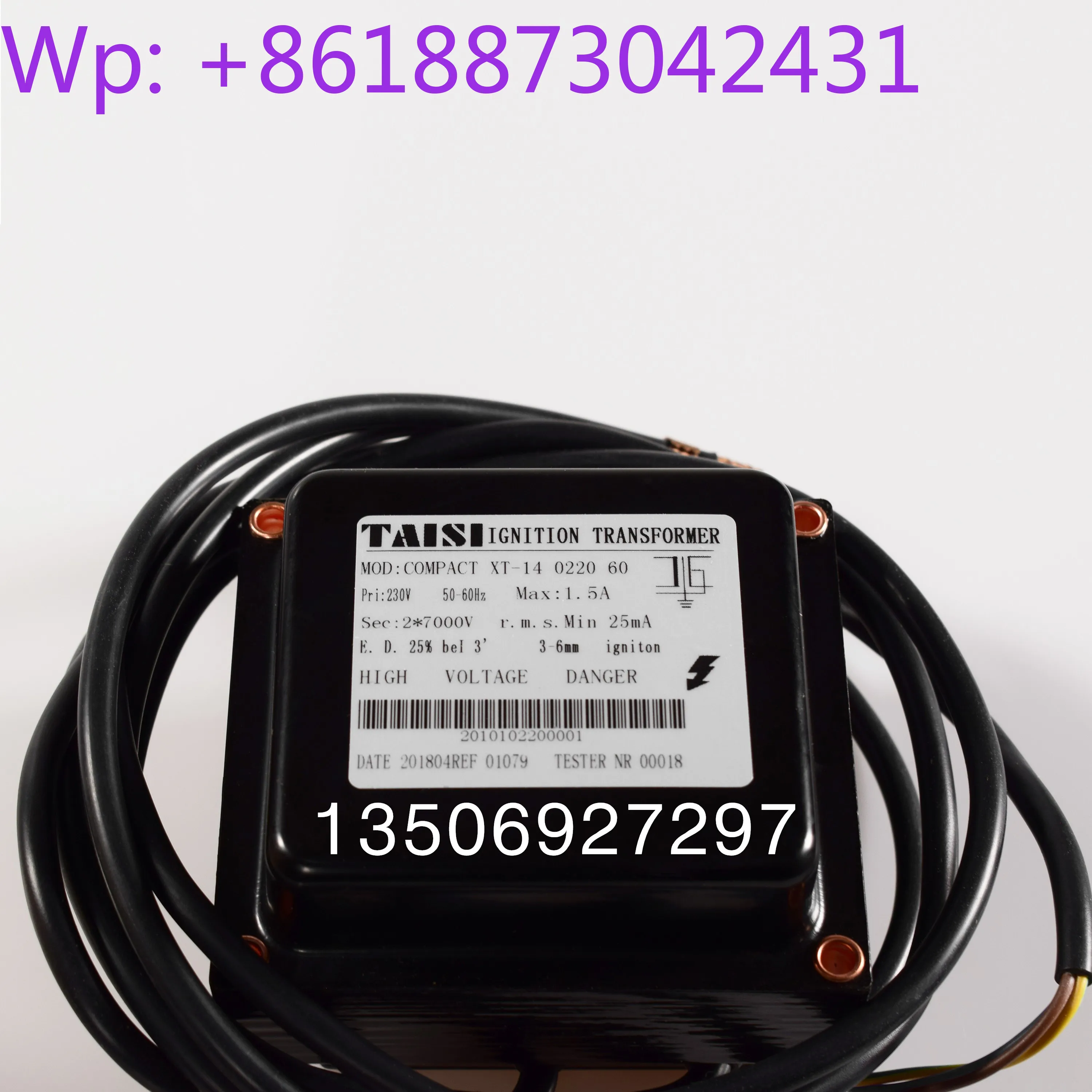 TAISI Ignition Transformer XT-14/XT-08 High Voltage Package High Frequency XT-6B XT-10 1PCS
