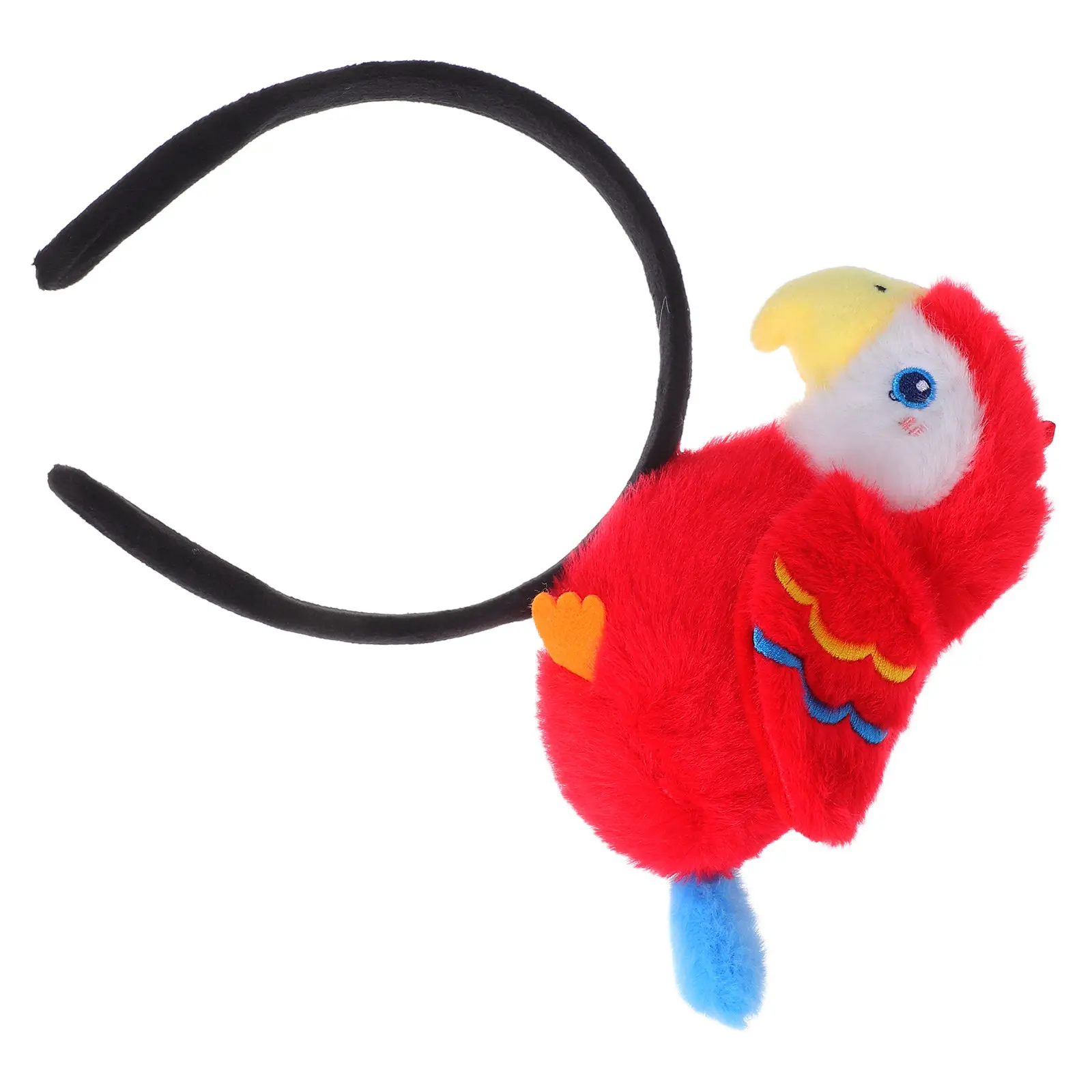 

Parrot Cartoon Hairband Funny Animal Headband Party Halloween Festival Photo Props Colorful Elastic Fit Comfortable