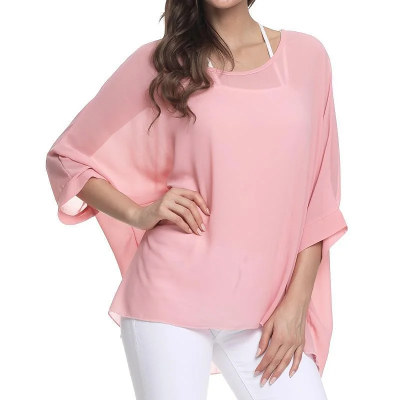 

4309, модная женская богемная шифоновая рубашка для отдыха на море, солнцезащитная одежда, накидка на бикини