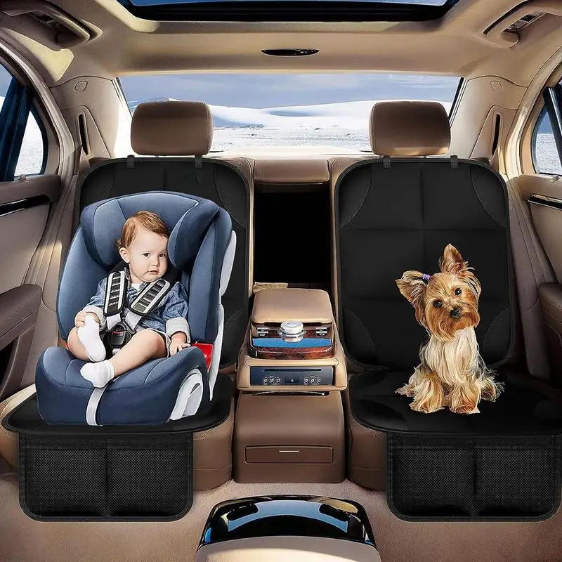 Child Car Safety Seat Protection Pad Universall Child Safety Seat Anti-Slip Mat Pads Waterproof Car Seat Protective Cover