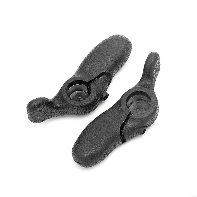 

1 Pair MTB Mountain OX Horn Bar Ends Road Rubber Handlebar Grips A70D