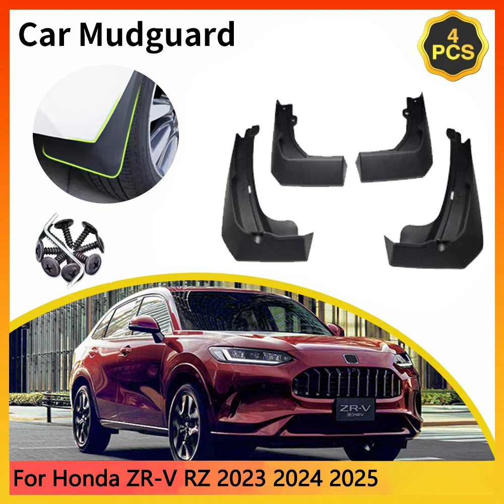 

For Honda ZR-V RZ 2023 2024 2025 5-door SUV Parts Car Mudguards Mudflap Mudguard Splash Guards Mud Flaps Fender accessories Auto