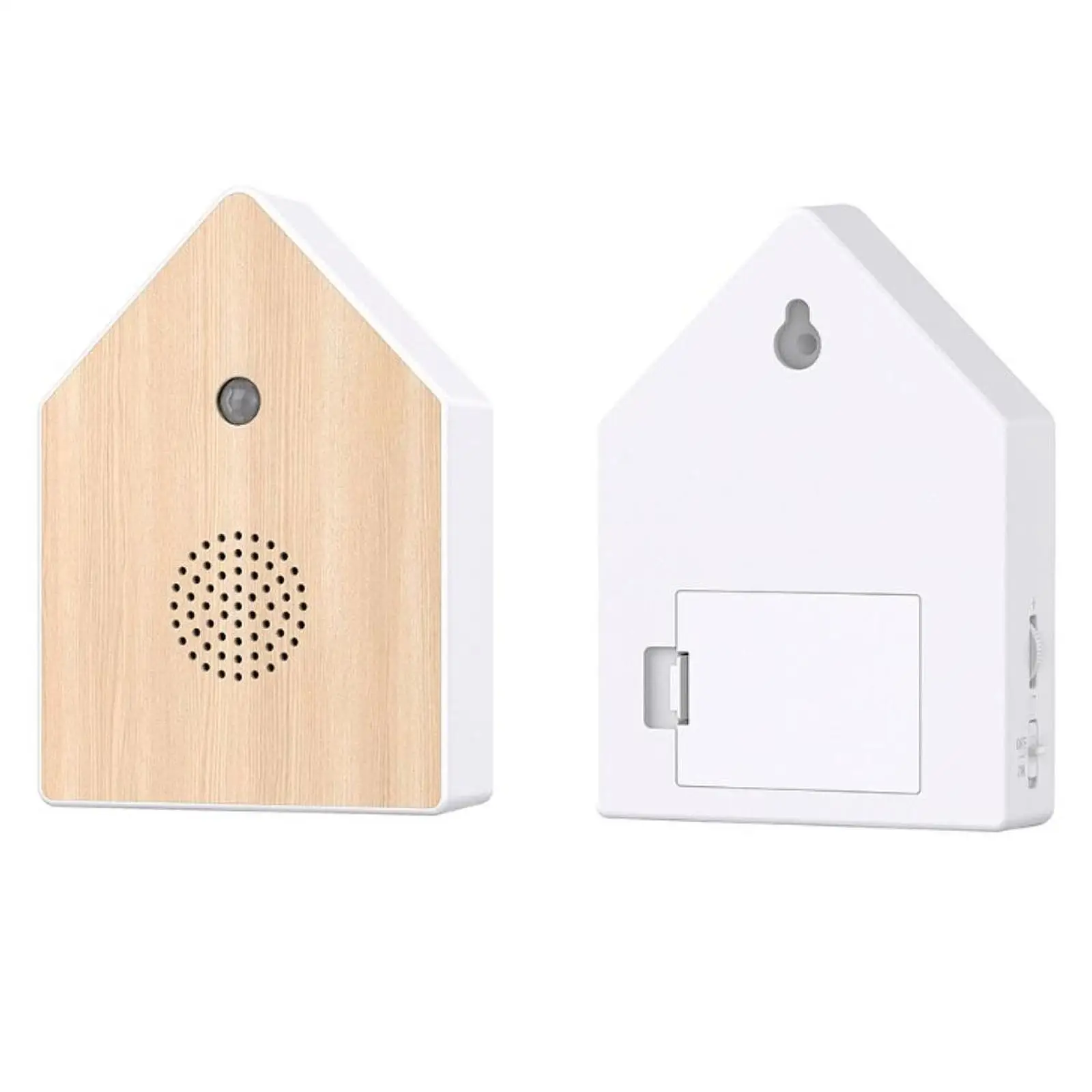 Multicolor Bird Chirping Sound Box Realistic Singing Portable Device for Garden Patio Balcony Living Room Decoration