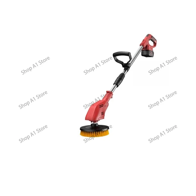 Electric Floor Cleaning Machine Patio Stone Brush Moss Removal Scrubber Outdoor Wall and Bathroom Cleaning Brush