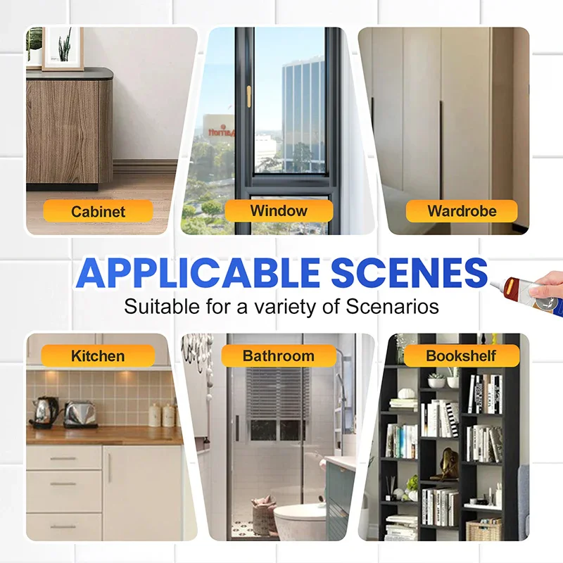 100 جرام وكيل إصلاح فجوة البلاط قوي مقاوم للماء سيراميك الجص الكراك ملء حوض الاستحمام تحديد إصلاح الغراء حمام المنزل السد