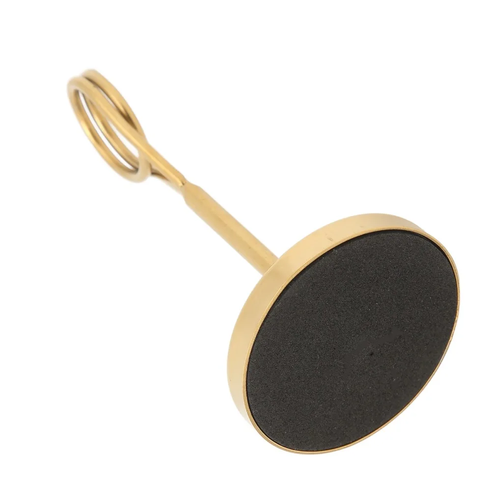 2Pcs Durable Gold Table Cardholder Multiple Sizes Sturdy Name Card Clips Multi-purpose Decorative Tabletop Menu Holder Office