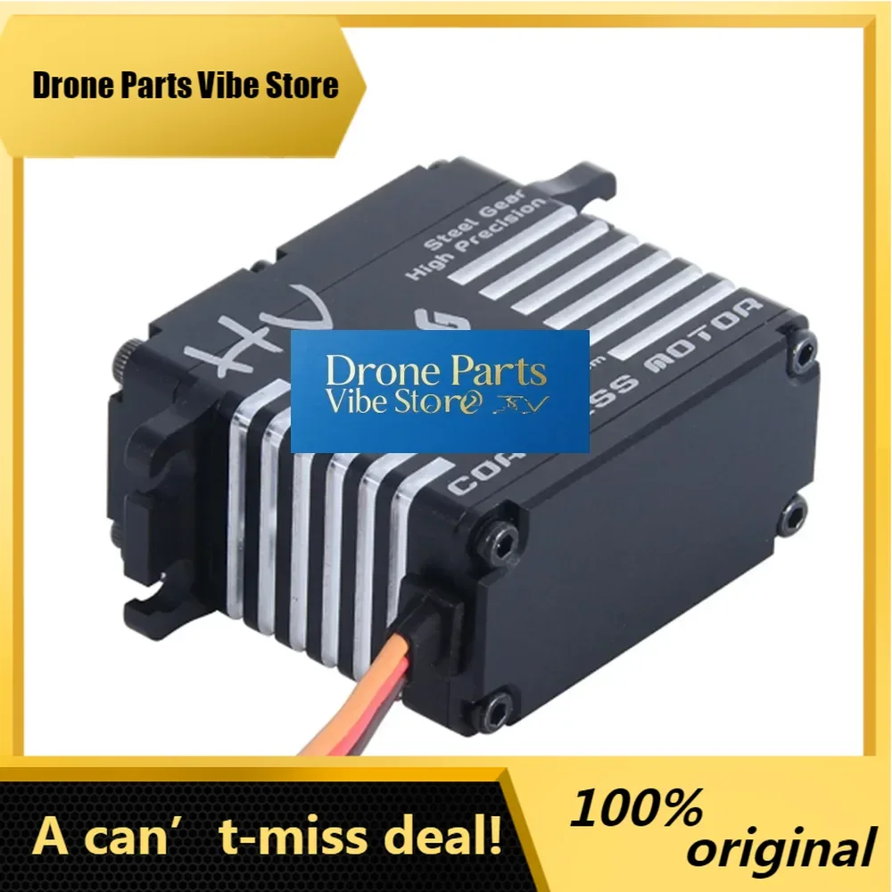 Drone PartsNew JX Servo CLS-HV7346MG 46KG Torque HV High Precision Steel Gear Full CNC Aluminium Shell Structure Digital Coreles
