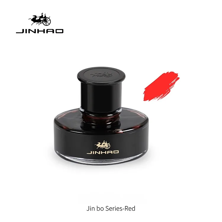 Imagem -06 - Jinhao 50ml Jin bo Série Caneta Tinteiro Garrafa de Vidro Dip Caneta Tintas Recarga Arte Tinta Suprimentos Caligrafia Escrita Papelaria