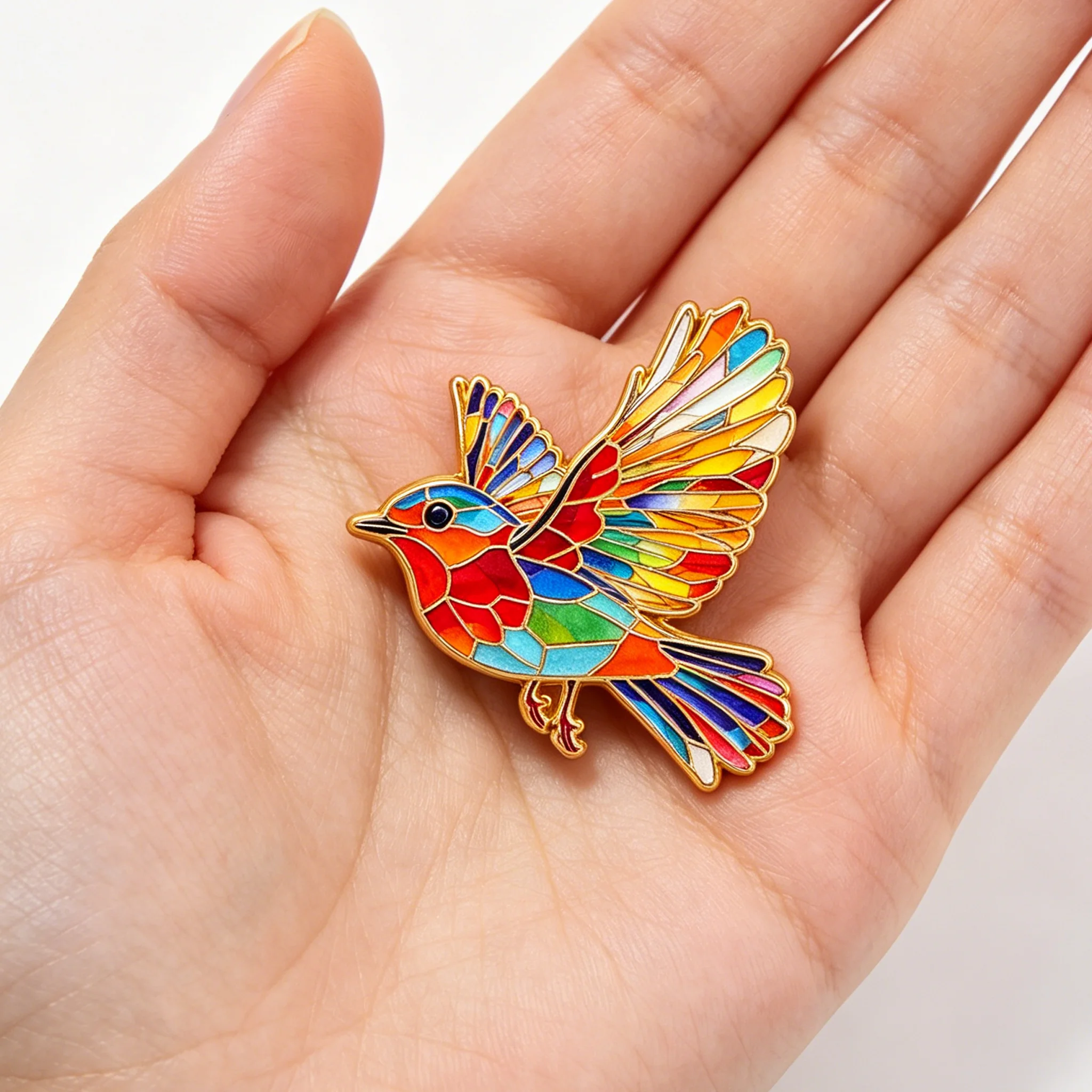 Bunte Vogel-Emaille-Anstecknadeln, Krähen-Broschen, Abzeichen, Anstecknadel für Rucksack, Kleidung, Accessoires, Tierschmuck, Geburtstagsgeschenke