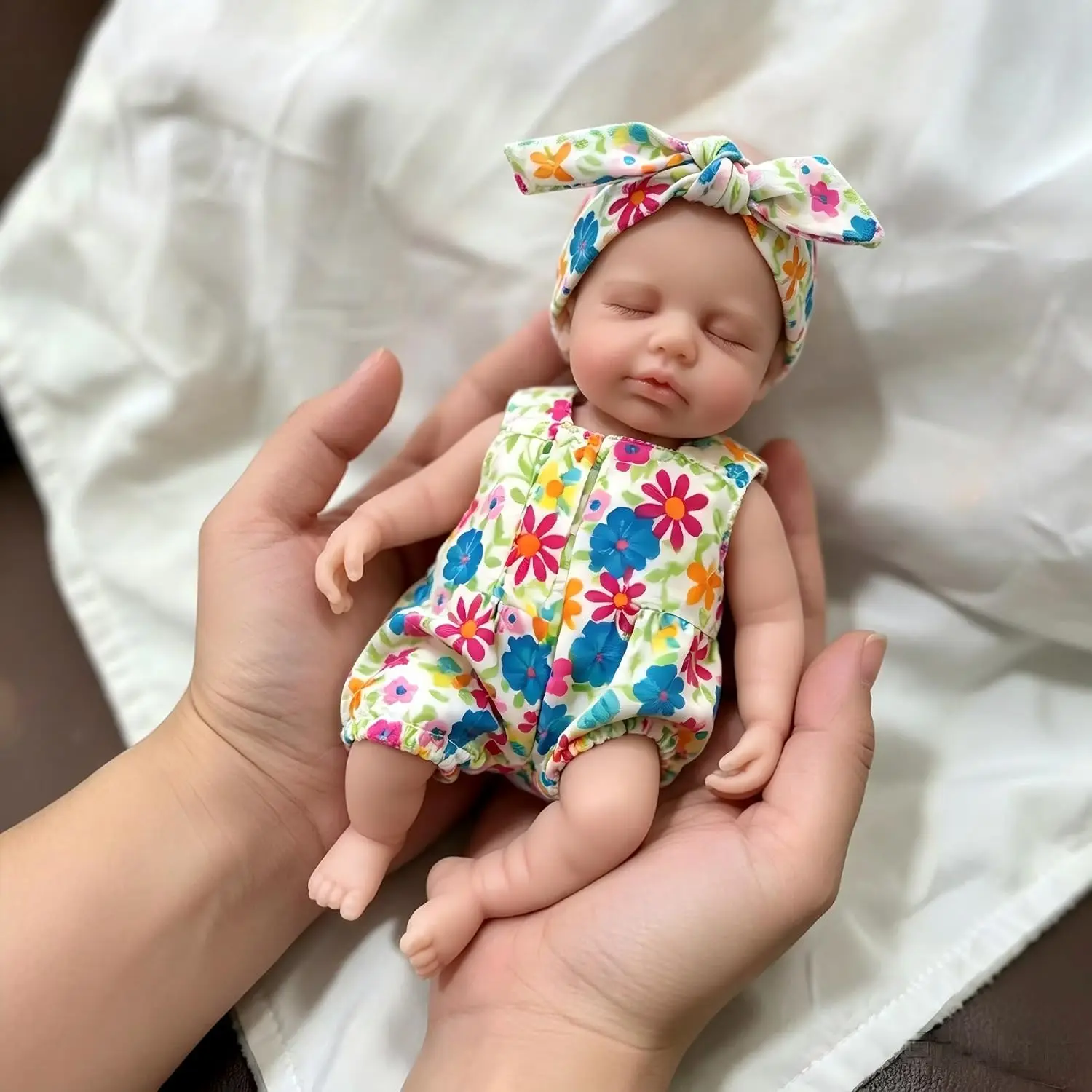 8inch LouLou NPK Month Plushie Super Soft Solid Silicone Squishy Elastic Platinum Silicone Baby Doll
