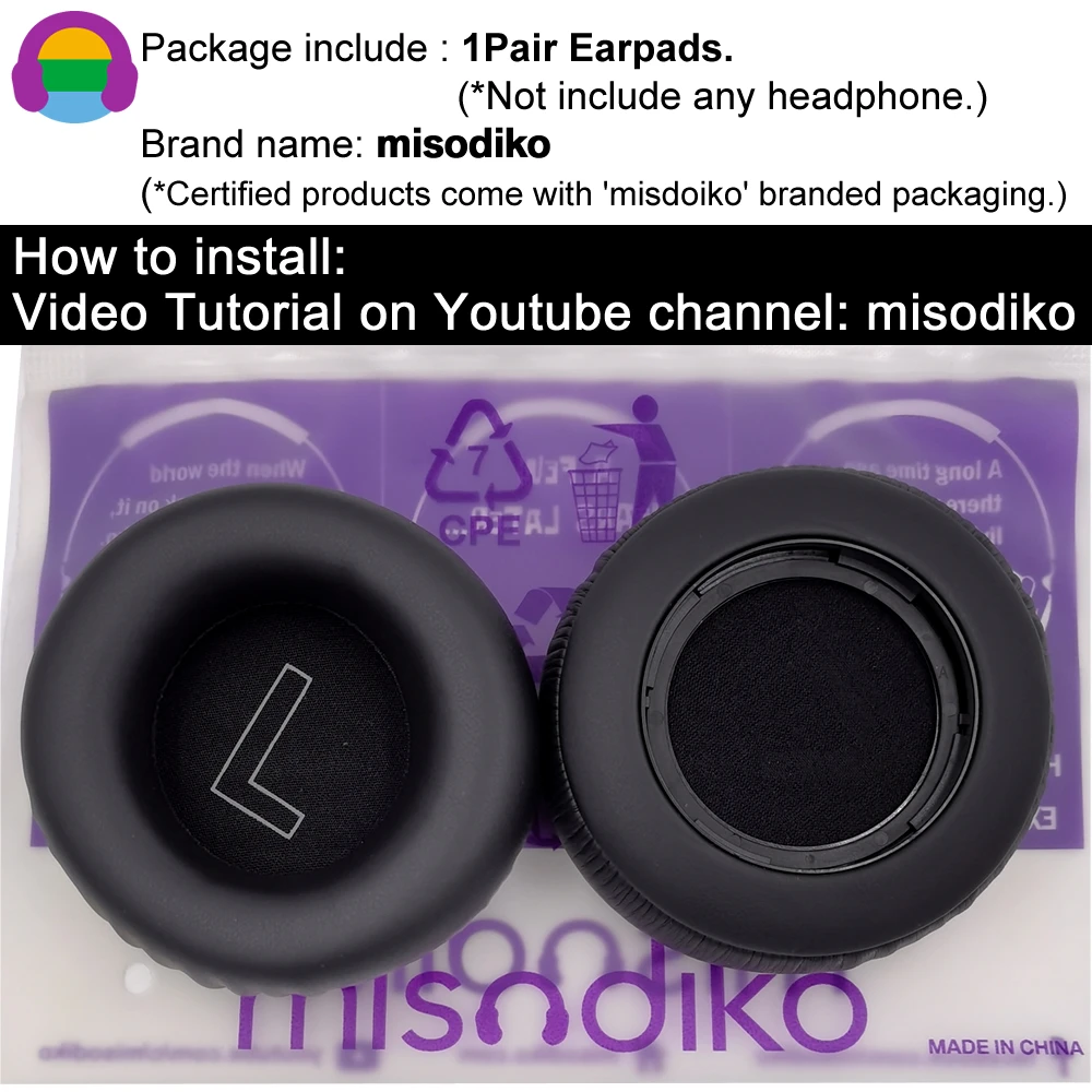 misodiko Earpads Replacement for B&O Beoplay H9i / H9 / H7 Headphones