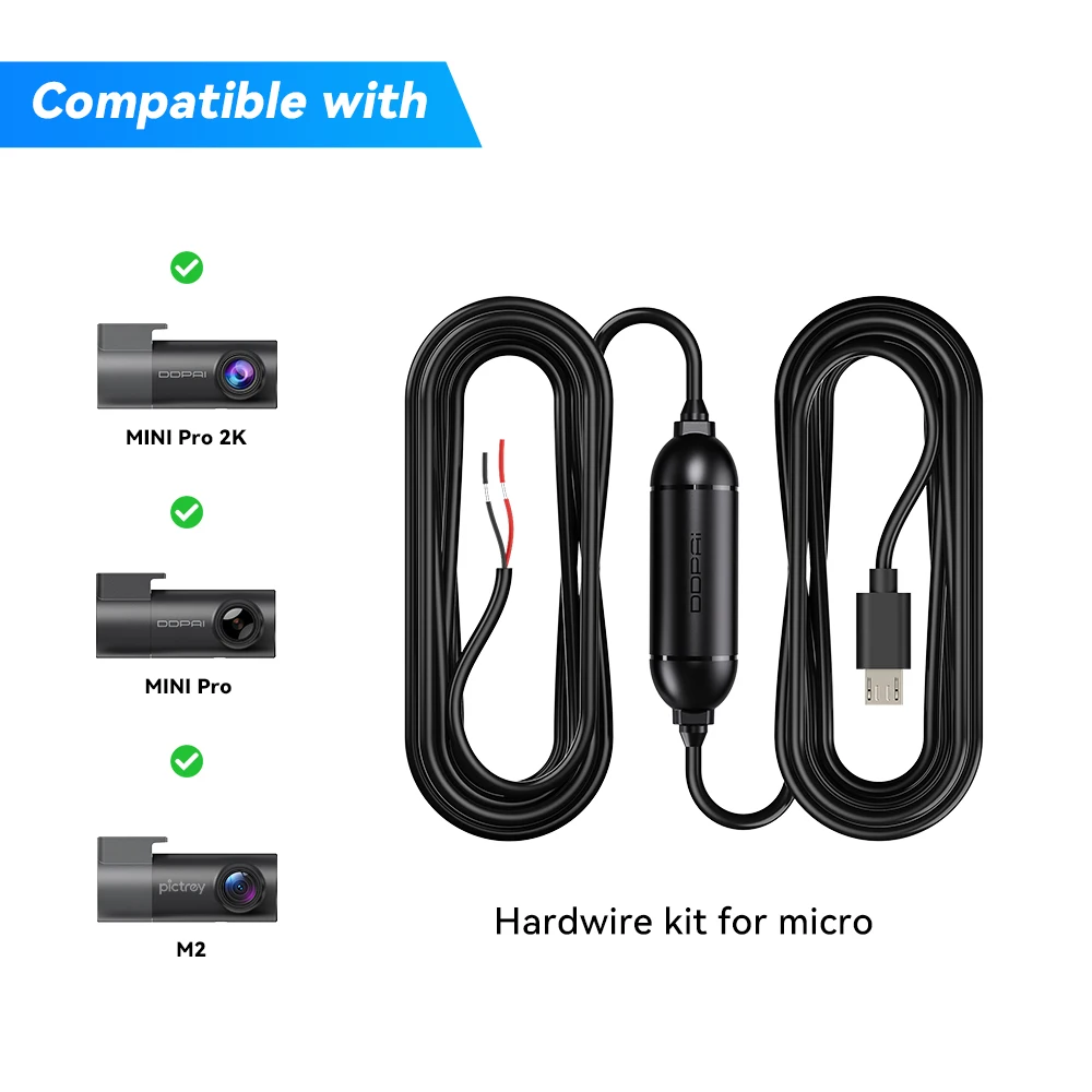 Dashcam Hardwire Ki…