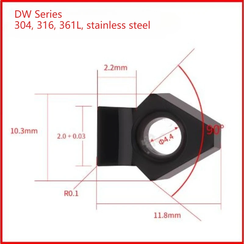 

Keyway Broaching Insert Blade for CNC Machine To Cut Blind Internal Keyway Slot Groove Spline Shaft Special for Stainless Steel
