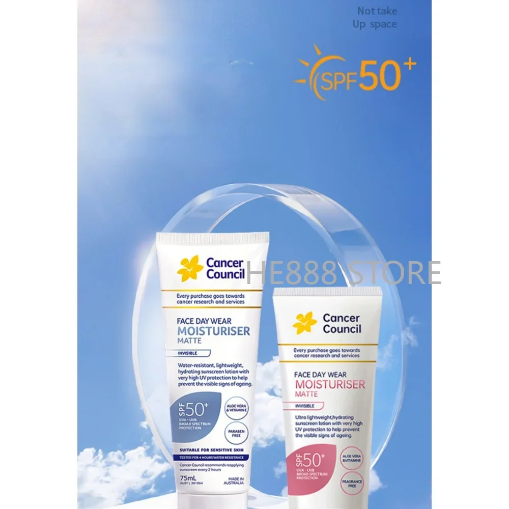 Australia Council Facial Sunscreen 75ml UV Protection Isolation Primer Cream Refreshing Waterproof Sweatproof Skin Care