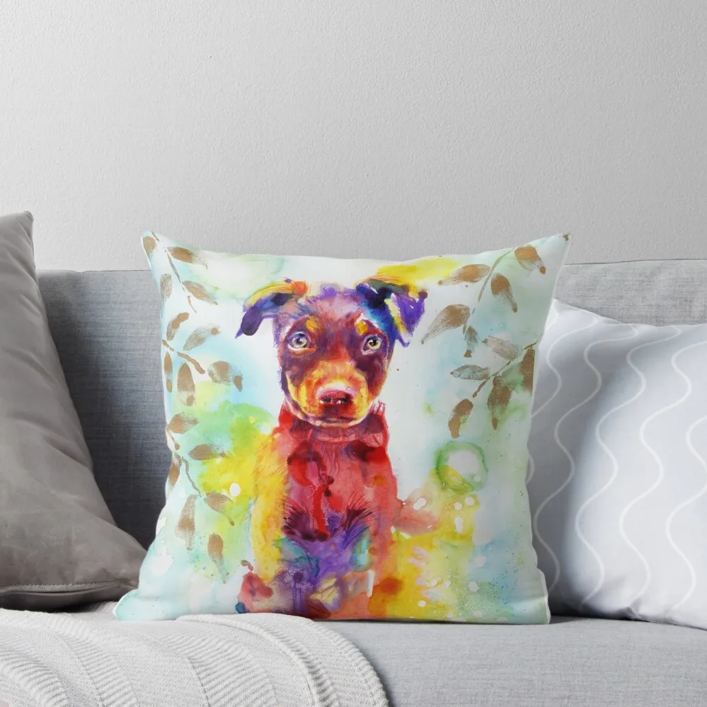 Kelpie Love Throw Pillow Pillow Cover Sofa Cushions Cover pillow