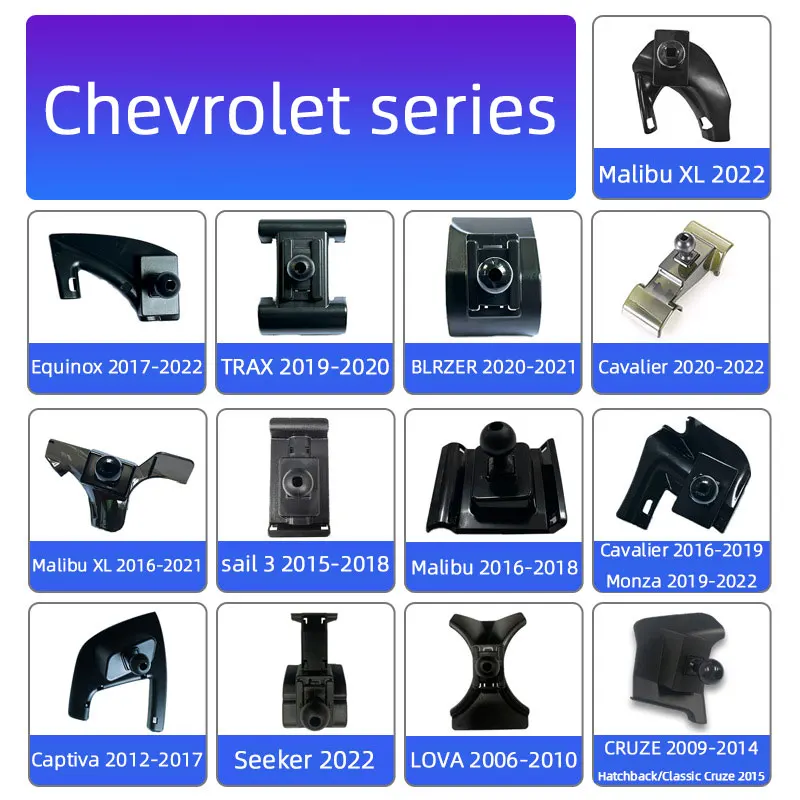 Car Phone Holder Stand Buckle Mount Bracket Fixed Special Base For Chevrolet Malibu BLRZER TRAX Cavalier CRUZE ORLANDO Accessory