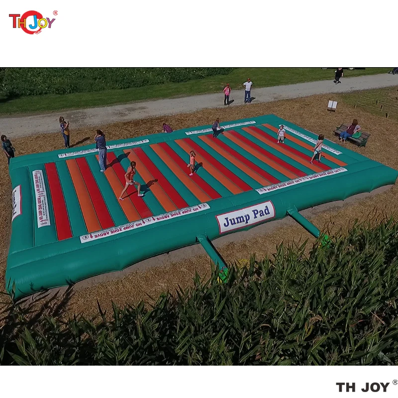 indoor or outdoor kids inflatable jump pad for sale, commercial jumping pad inflatable bouncer, customized jump pillow