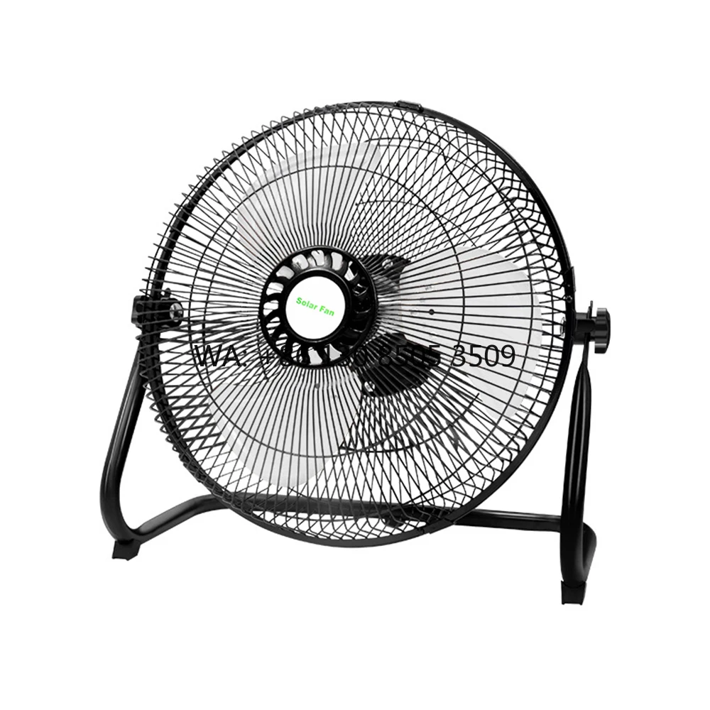 

OEM Solar Energy Table Fan with Long-lasting Lithium Battery Wind & Power Cooler Rechargeable Desk Fan