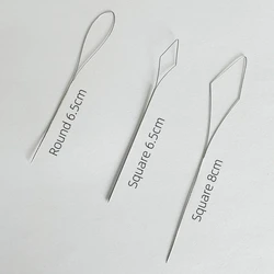 5pcs/Lot wig-Silk-top-injection-needle wig accessories  loop-needles for inject hair on silk top