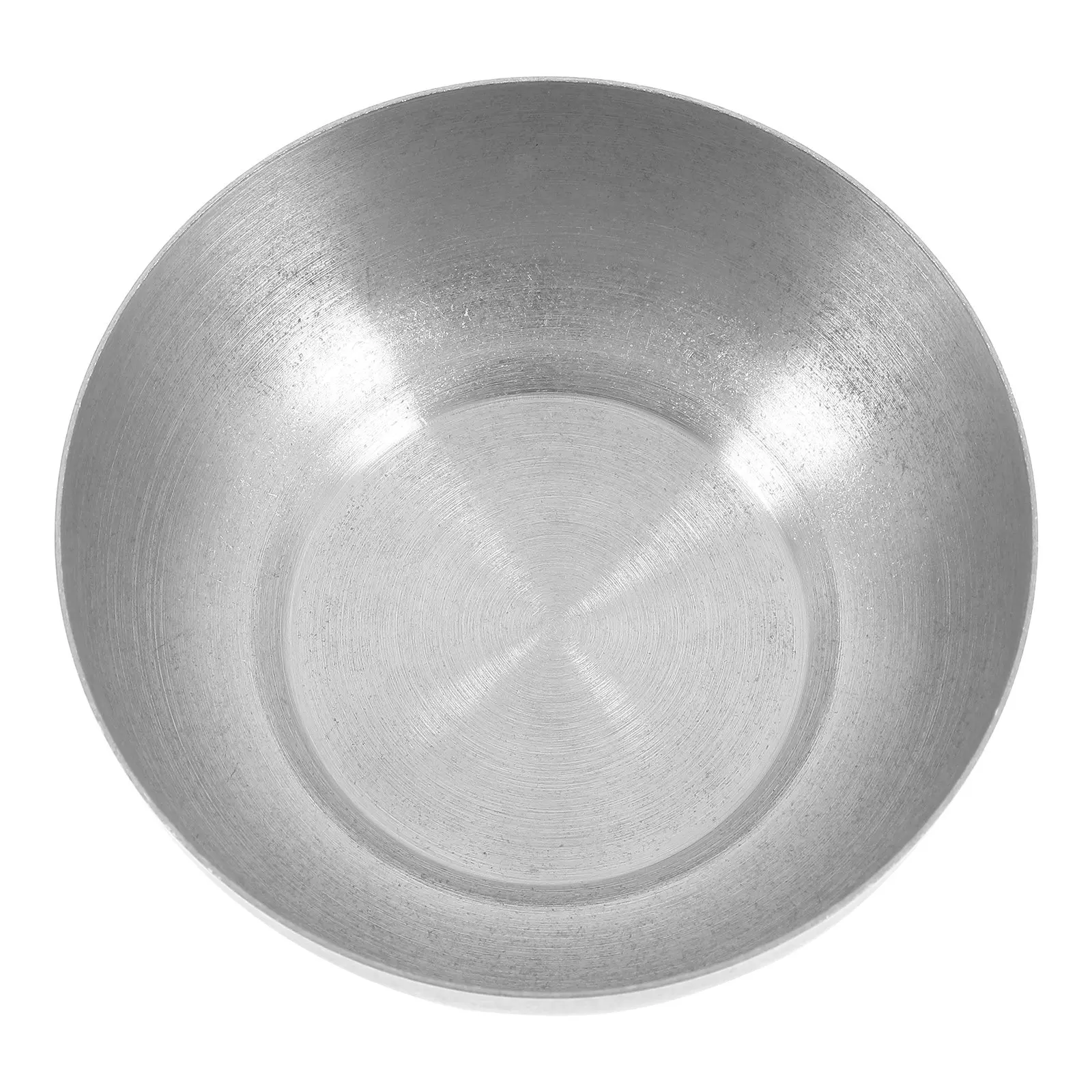 Tazón de Acero Inoxidable Pequeño, Tazón Metálico para Sopa, Arroz y Mezclas, para Uso en el Hogar, Cocina, Camping, Hotel, Multiusos, para Almacenar Alimentos y Ensaladas