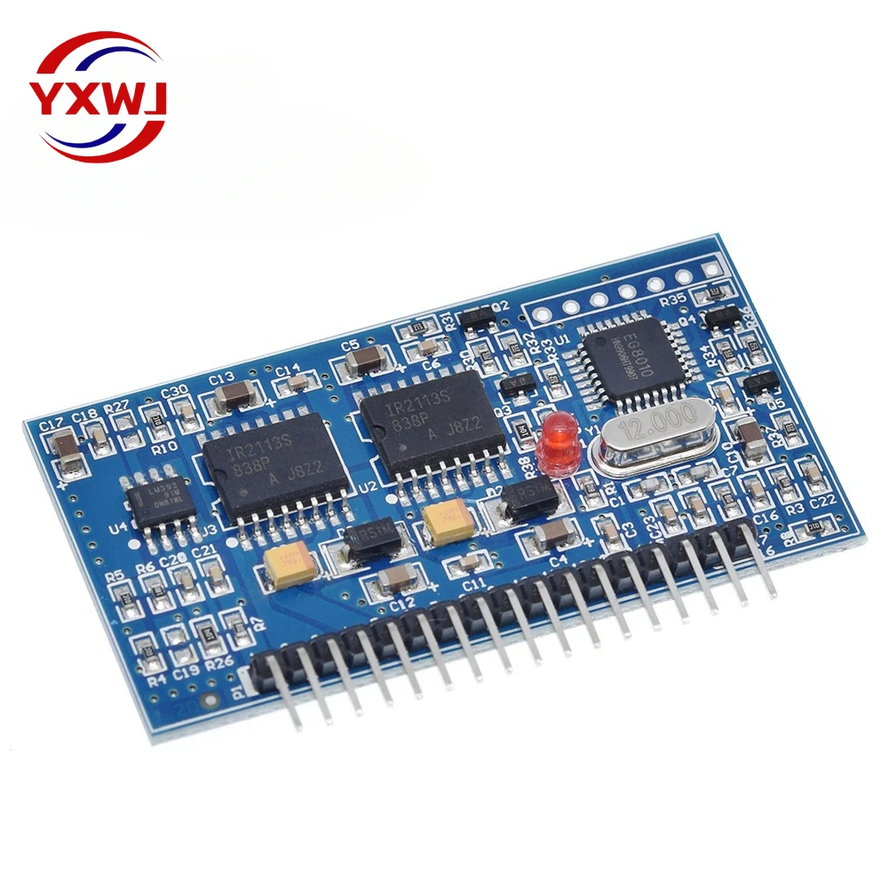 5V DC-AC Pure Sine Wave Inverter SPWM Driver Board EGS002 12Mhz Crystal Oscillator EG8010 + IR2113 Driving Module