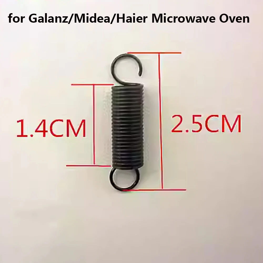 

4 PCS Microwave Oven Door Hook Spring Accessories for Galanz/Midea/Haier Microwave Oven Extension Tension Spring