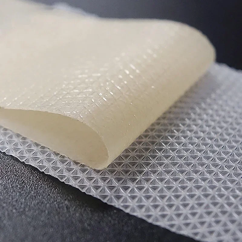 Non-Slip Silicone Wig Adhesive Tape Breathable Lace Wig Grids Knots Healer Hair Tape Lace Wig Glue for Secure Comfortable Fit