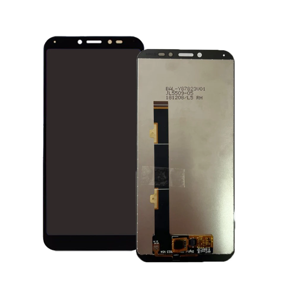 5.45'' Mobile LCD Display For TCL L10 5124J Sc9863a LCD Display Touch Screen Digitizer Panel Front Glass Assembly Repair Parts