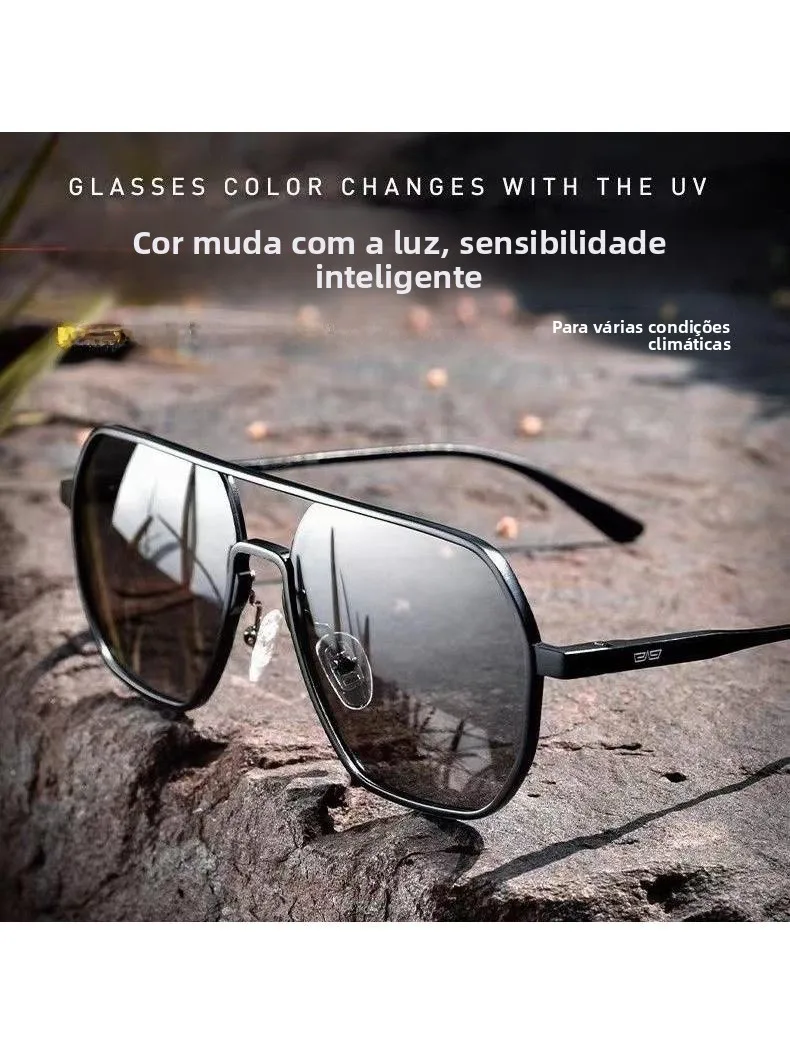 Oculos-de-sol-polarizados-com-mudanca-de-cor-para-uso-diurno-e-noturno-protecao-uv-estilo-fashion-armacao-de-aco-inoxidave