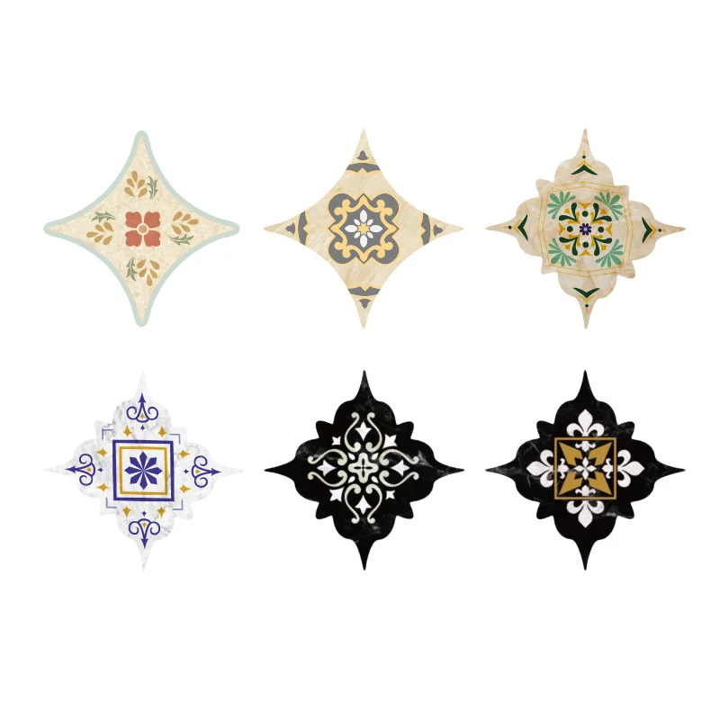 15-30pcs/set Adhesive Tile Decorative Sticker living room Corridor Waterproof Non-slip Diagonal Paper Gap Decoration Wall Decals