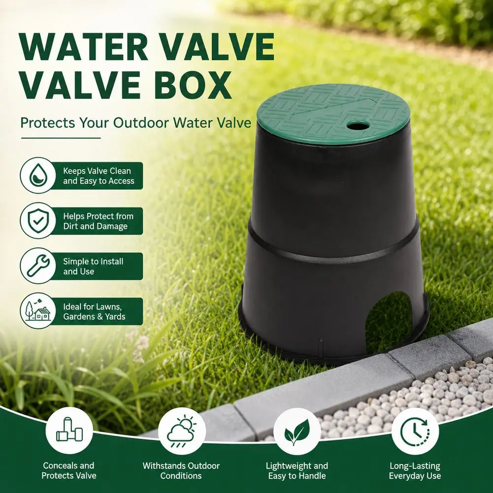 Water Intake Valve Box Greening Water Intake Valve Box Outdoor Water Meter Box Garden Irrigation And Pipeline Use