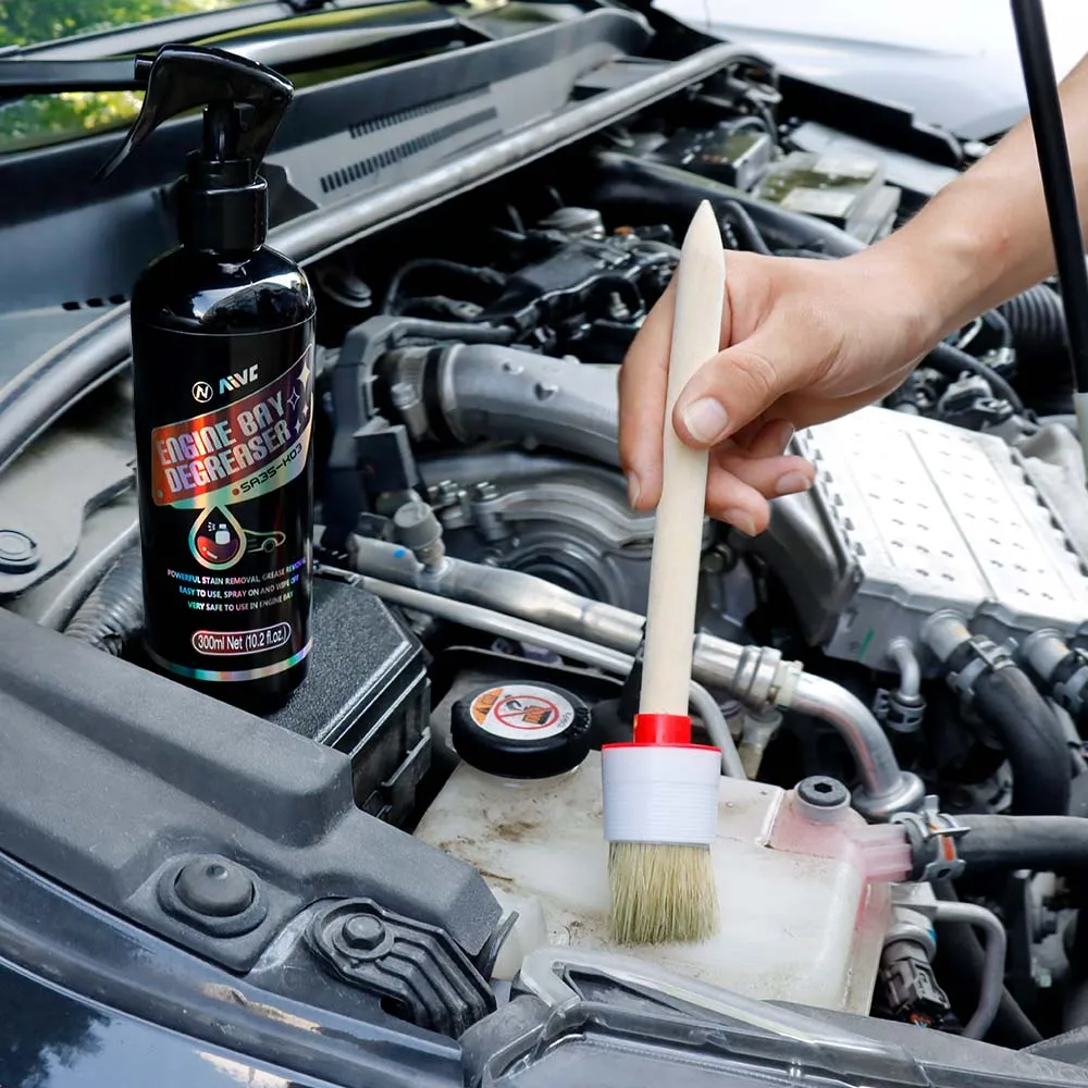 Engine Bay Cleaner Spray Heavy Duty Degreaser Remove Oil Grease Dirt Auto Engine Compartment Cleaning Agent For Car Motorcycle