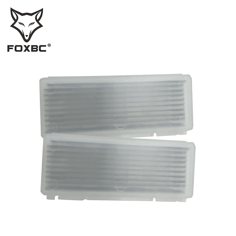 FOXBC-lâminas plainas elétricas, facas plainas reversíveis HSS, peças de máquinas para trabalhar madeira para DeWalt Bosch Makita, 82mm, 20 peças
