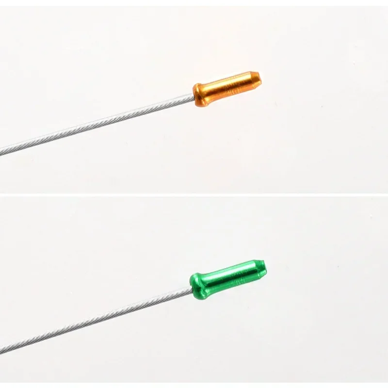 2026 Mountain Road Cycling Speed Change Wire Core Wire Tail Cap Brake Wire Core Tail Cap Aluminum Tail Sleeve