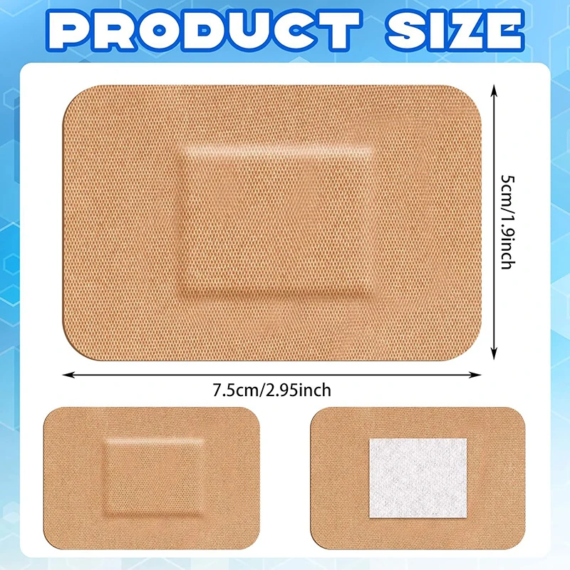 10pcs Silicone Foam Dressing, Waterproof and High Absorbency Wound Bandage,Silicone Foam Border Pad for Wound Care