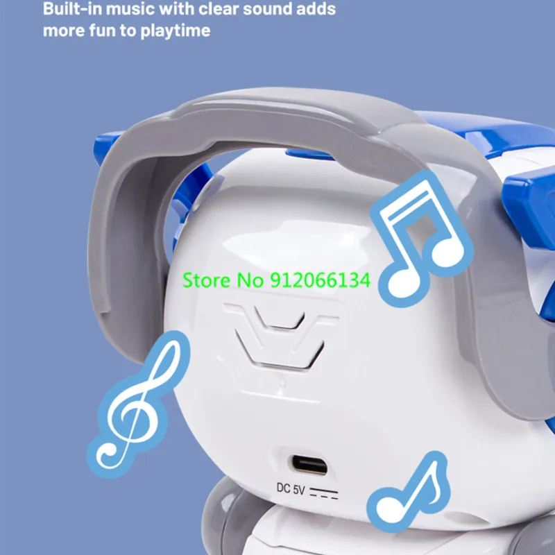 الذكية اللمس الاستشعار السيارات التجريبي RC روبوت التعليم لعبة 2.4G LED الإضاءة البرمجة الغناء والرقص الكهربائية روبوت للتحكم عن بعد