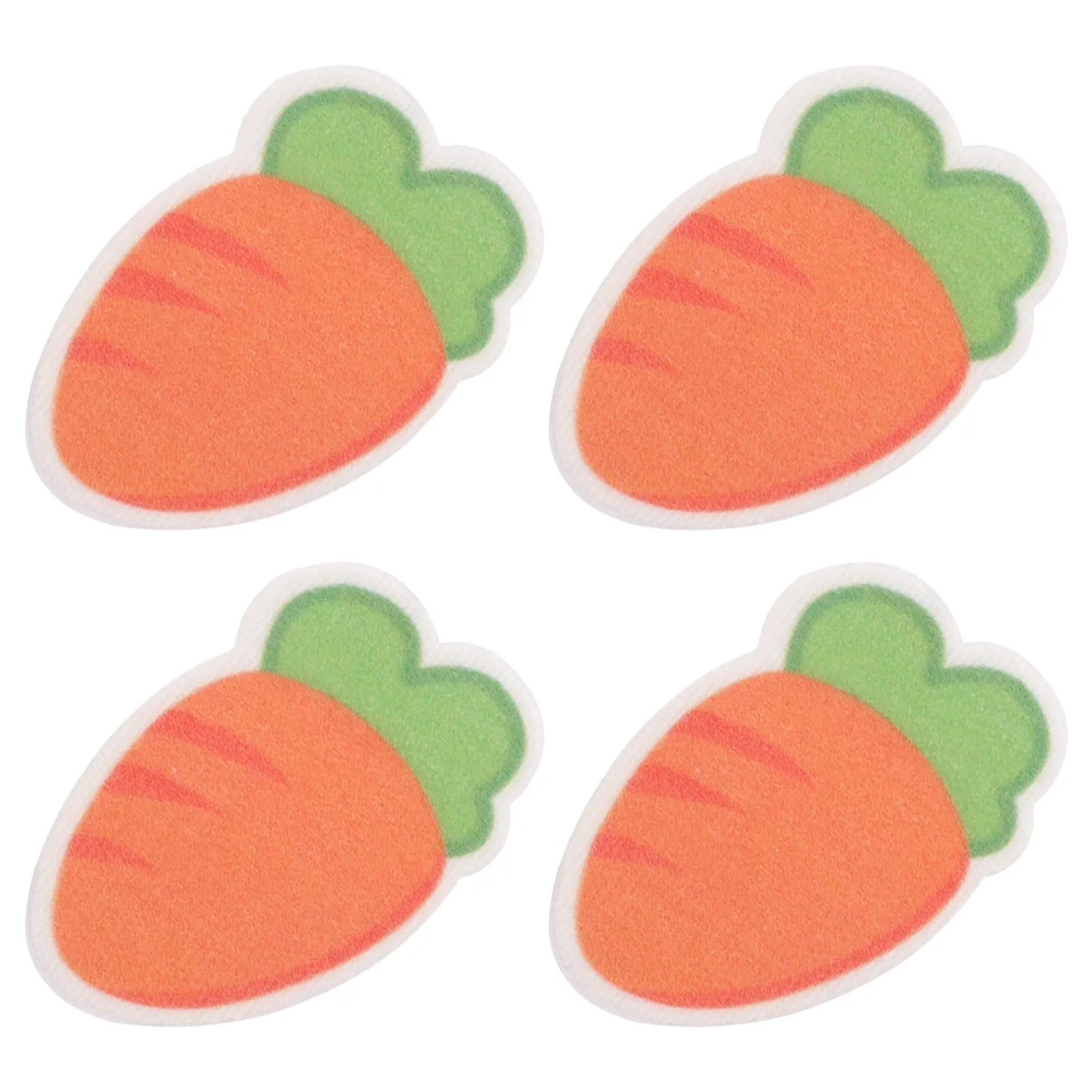 

4Pcs Anti-Freeze Face Sticker Windproof Snow Sports Decal Cotton Cloth Skin-Friendly Winter Outdoor Sports Cheek Nose Protection