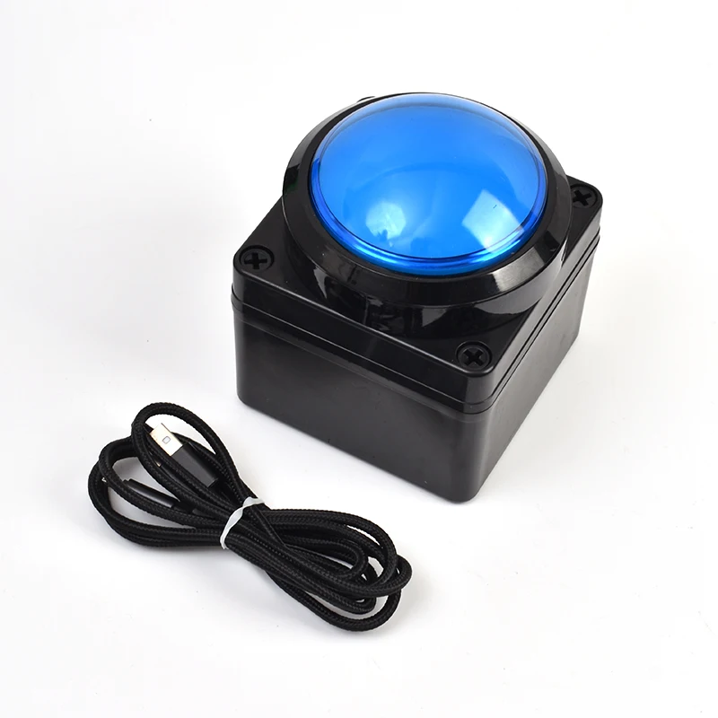 100 MM USB Benutzerdefinierte Taste Fernbedienung Summer Schalter Lotterie Computer Maus Verknüpfung Tastatur 2 m
