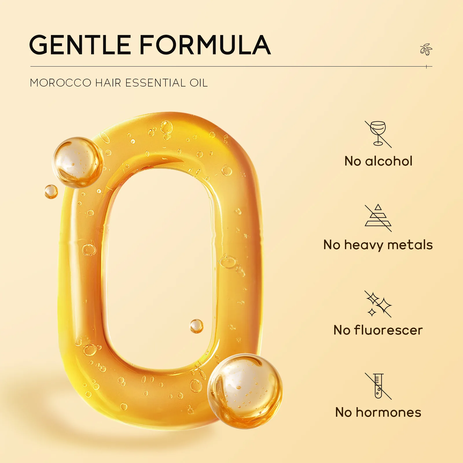 QUIYUM 50 قطعة المغرب النقي زيت الأركان العناية بالشعر زيت طبيعي مرطب جوهر سريع مغذي مكيف العناية بالشعر كبسولة #3