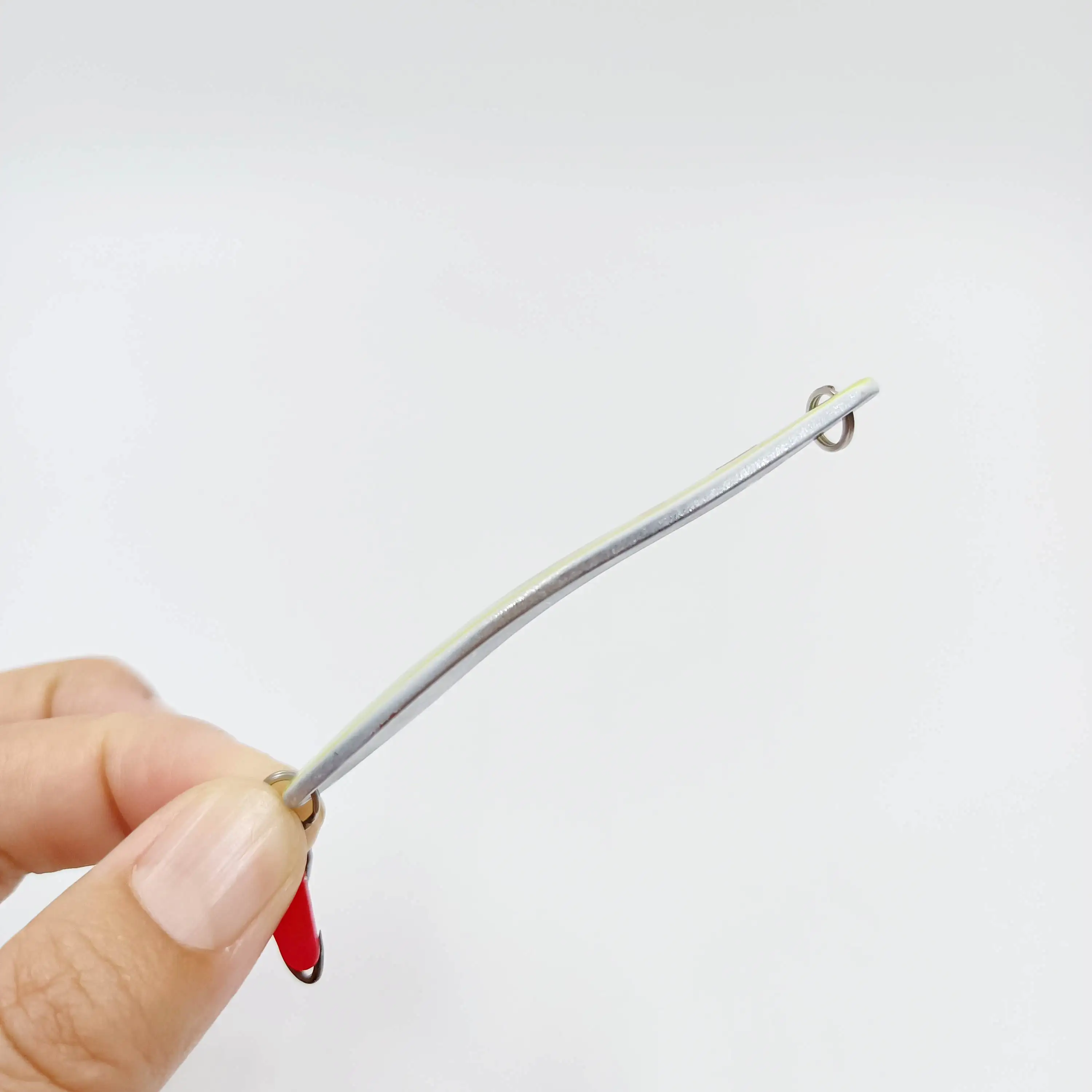 DUODUOYU 1 قطعة ملعقة معدنية الصيد إغراء 18 جرام/75 مللي متر المعادن خطاف ثلاثي الصب سبينر التصيد ملعقة الاصطناعي الطعوم الصلبة معالجة