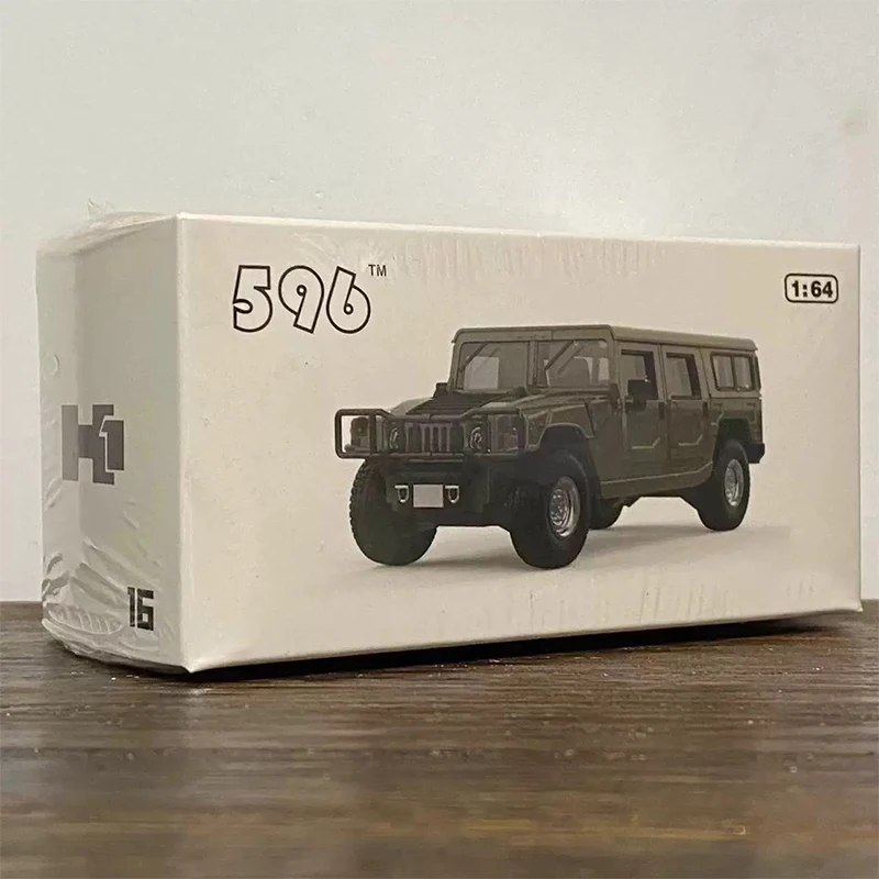 Novo modelo de carro de liga em escala 596 1:64 20-69 minibus carro limitado coleção infantil brinquedo presente de aniversário em estoque envio rápido