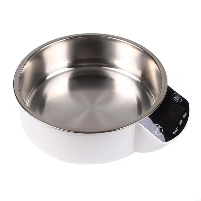 

Precisions Kitchen Baking Scale with Removable Bowl 1g Accuracy Electronic Scale for Liquid/Powder Easy to Clean