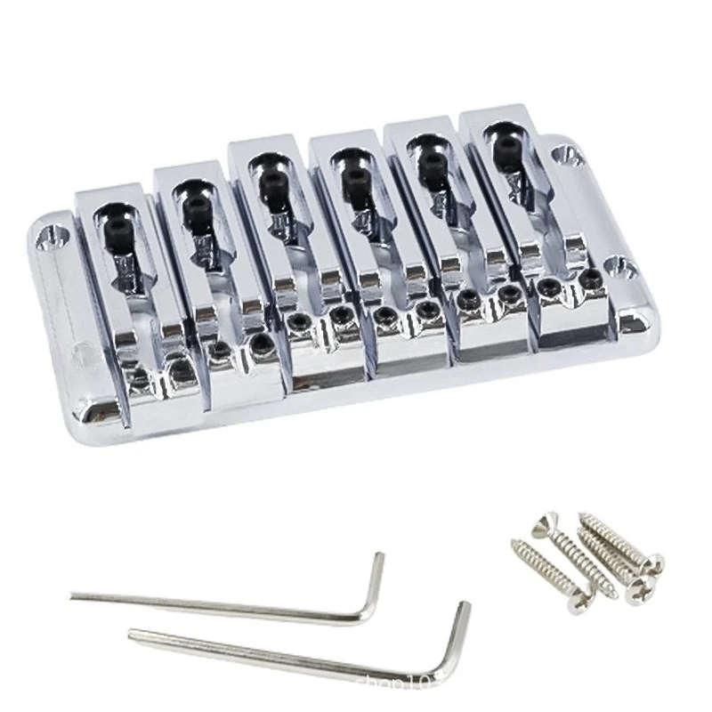 puente-de-guitarra-electrica-chrome-de-6-cuerdas-fijo-tipo-hardtail-con-montaje-a-traves-del-cuerpo-accesorios-de-repuesto