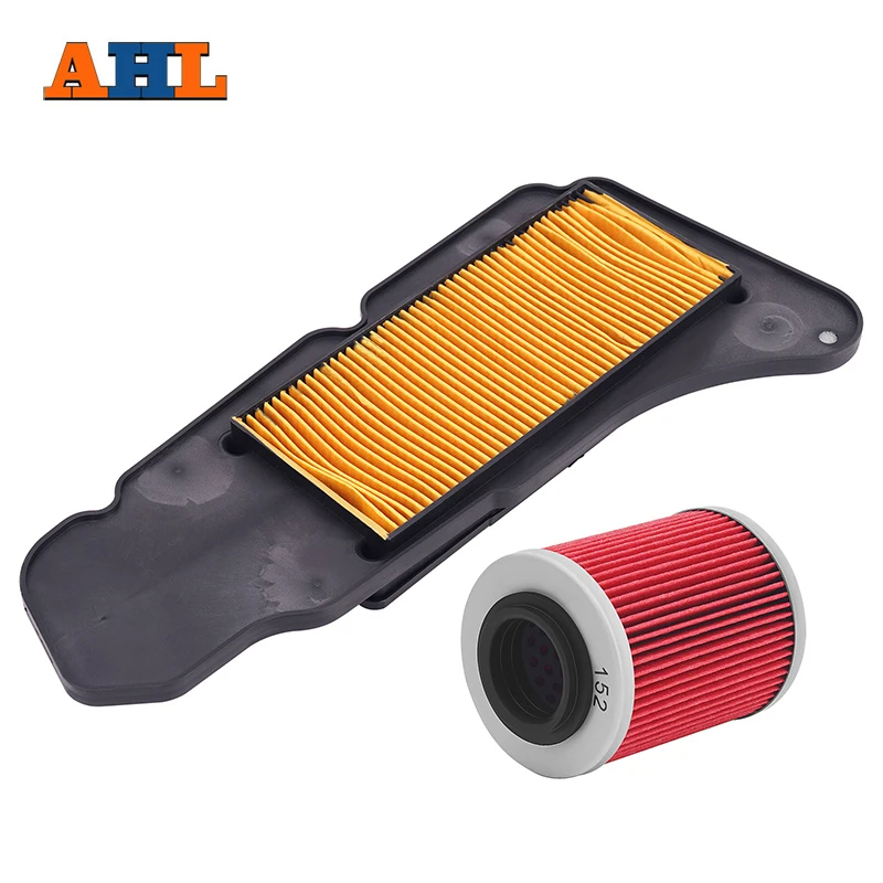 Motorcycle Air Filter & Oil Filter For YAMAHA Scooter YP400 Majesty 2004-2014 YP400 R / RA YP400R YP400RA 2013-2020 5RU-14451-30