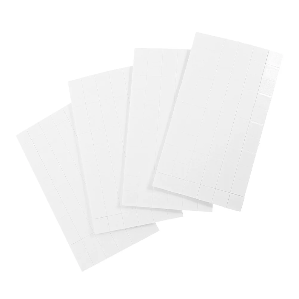 4 أوراق مربعات رغوة لاصقة مزدوجة الجوانب شريط إسفنجي إيفا للمشروعات اليدوية DIY لوازم صنع بطاقات الديكور