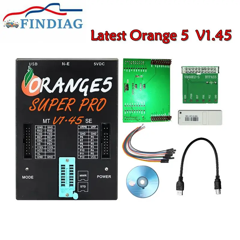 

V1.45 Full License Orange5 Lowest Price Programmer OEM Orange5 With Full Adapter Orange5 Programmer High Quality Orange 5
