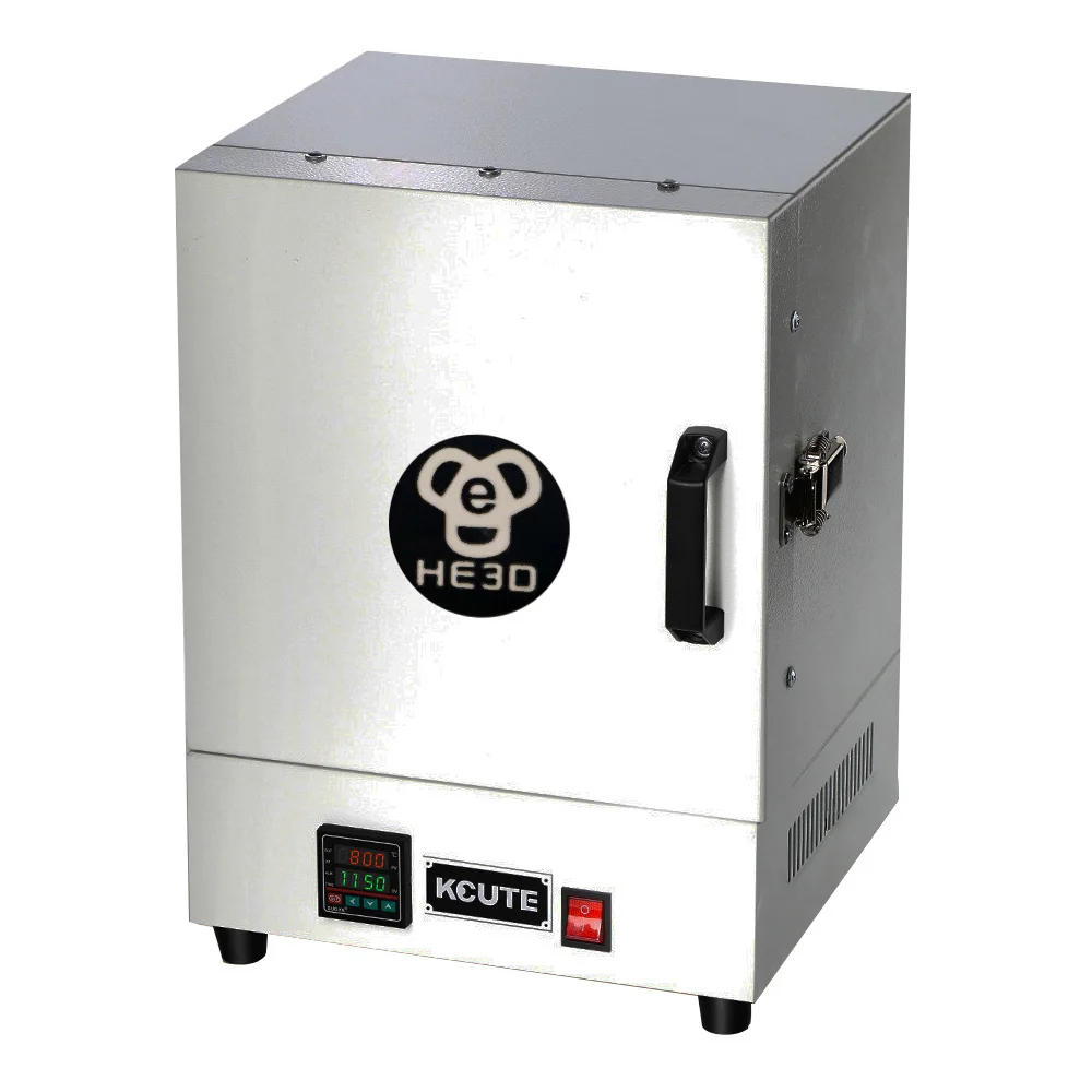 HE3D 1150C Metal 3D Printing Sintering Kiln Debinding Furnace 40-Segment PID Control